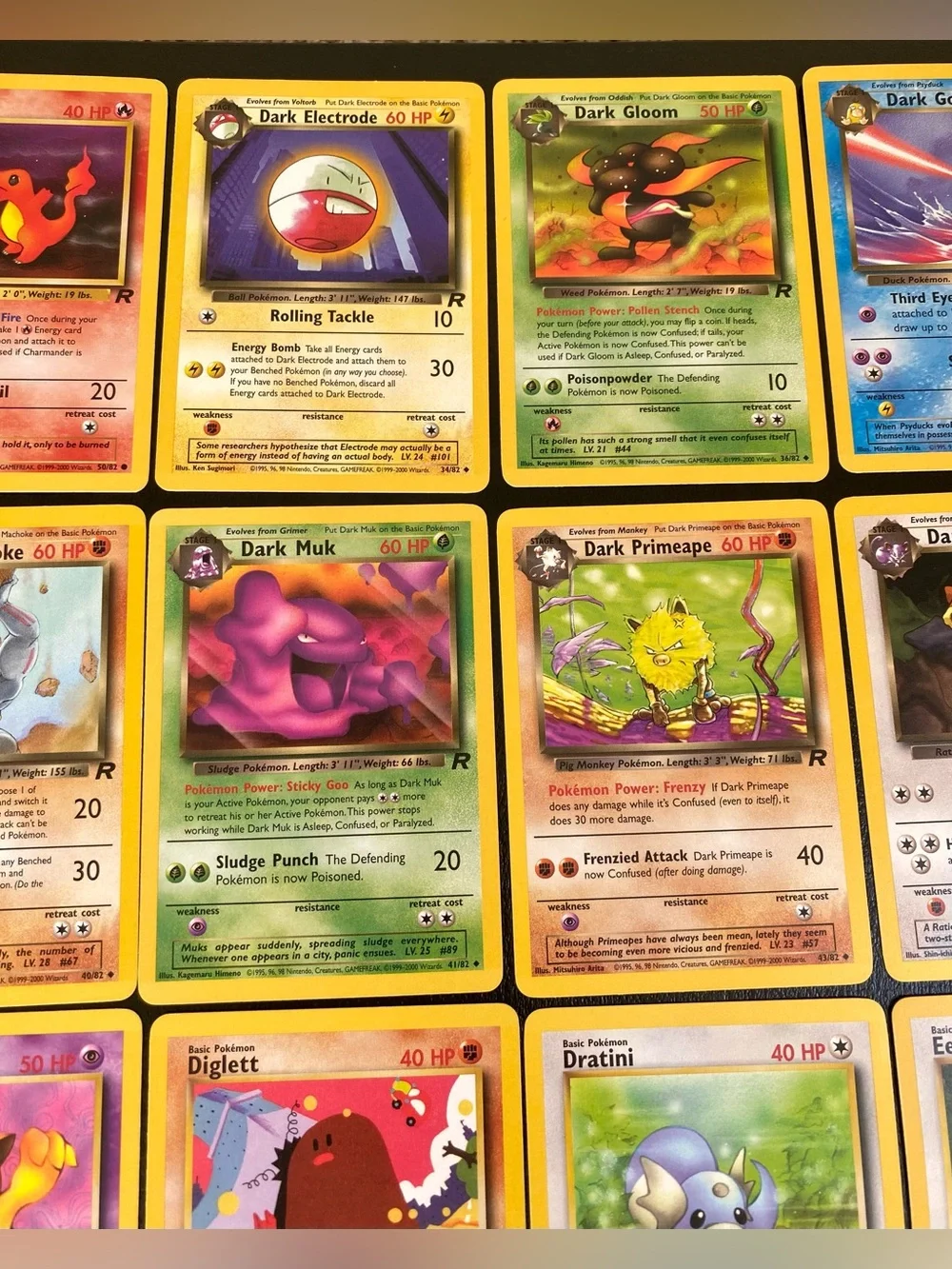Pokémon Vintage Cards Bundle from Set 82  - Qty 15